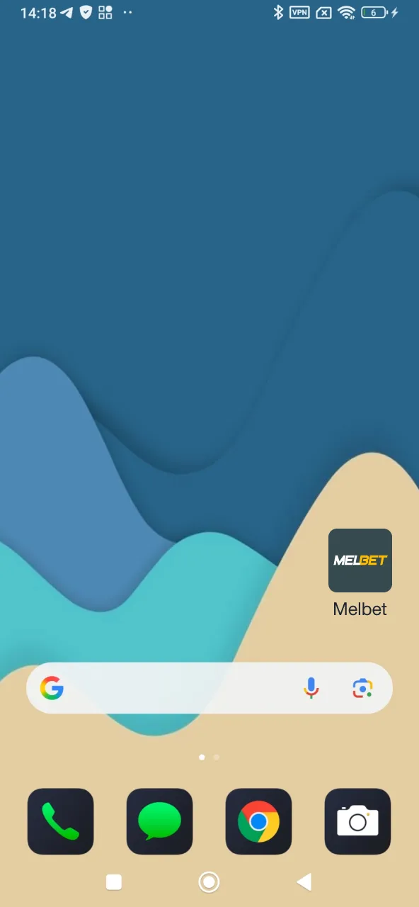 Melbet app ready for mobile betting.
