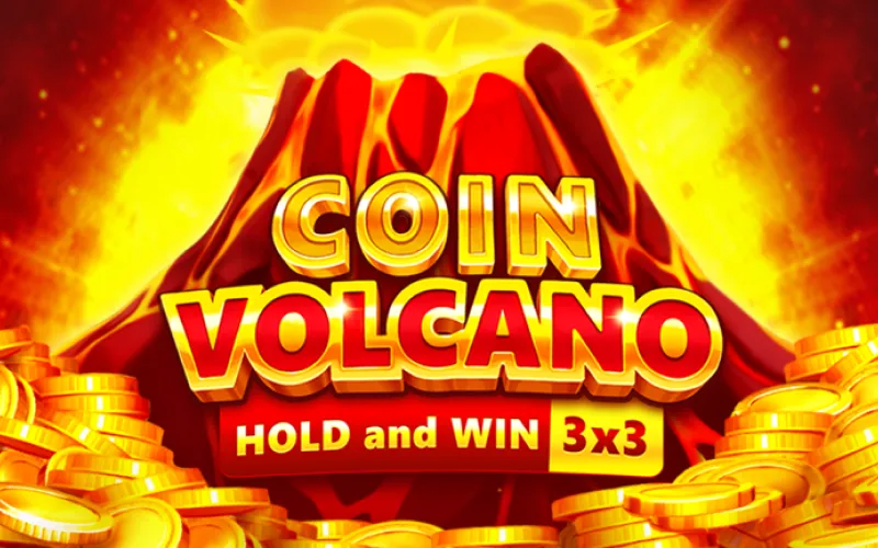 Coin Volcano slot eruptions at Melbet.