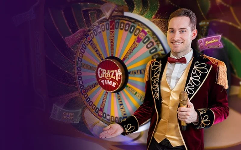 Spin the vibrant wheel of Crazy Time on Melbet's Live Casino for a unique, bonus-filled adventure.